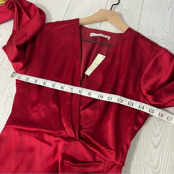 Abercrombie & Fitch Red Mini Dress - Picture 7 of 10